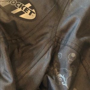 Rocket motorcycle jacket with insert